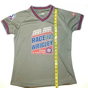 Chicago Cubs Race To Wrigley 2020 MLB Womens Shirt